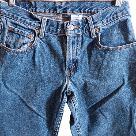 30x26 Husky Boys Levis 550 Jeans Vintage Relaxed Fit 1990's Red tab - Picture 2 of 5